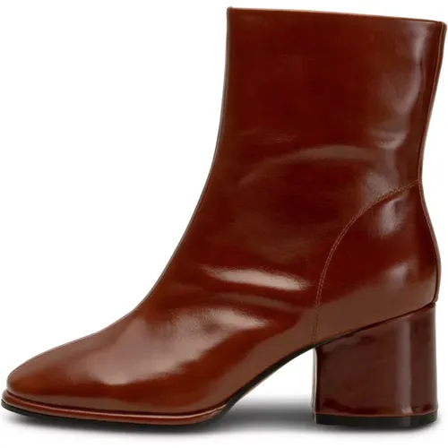 Edith Leather Boot - TAN , female, Sizes: 3 UK, 7 UK - Shoe the Bear - Modalova