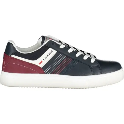 Blue Sneakers with Contrasting Accents , male, Sizes: 11 UK, 10 UK, 6 UK, 7 UK, 8 UK - Carrera - Modalova