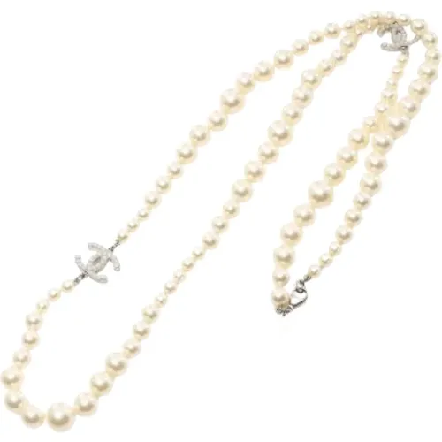 Pre-owned Pearl chanel-jewelry , female, Sizes: ONE SIZE - Chanel Vintage - Modalova