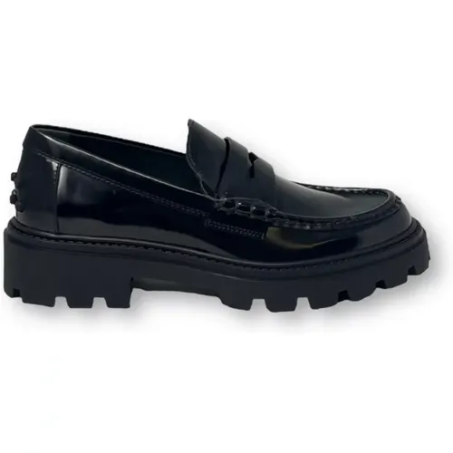 Heavy Rubber 08J Loafer , female, Sizes: 6 UK, 4 UK, 3 UK, 5 UK, 7 UK - TOD'S - Modalova