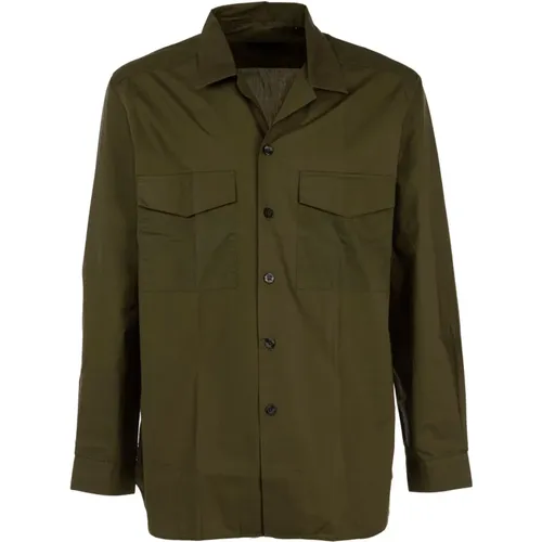 Military Summer Overshirt , male, Sizes: XL, M - Liu Jo - Modalova