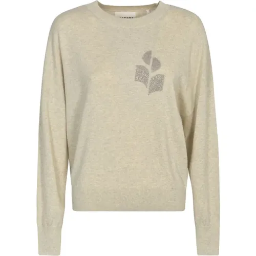 Womens Clothing Sweatshirts Light Grey / Silver Ss24 , female, Sizes: XS - Isabel Marant Étoile - Modalova