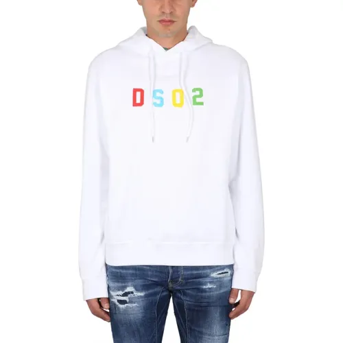 Hooded Cool Fit Sweatshirt , male, Sizes: M, S, L - Dsquared2 - Modalova