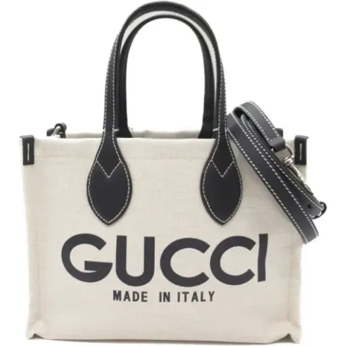 Pre-owned Canvas gucci-bags , female, Sizes: ONE SIZE - Gucci Vintage - Modalova