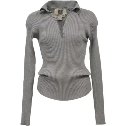 Pre-owned Wool tops , female, Sizes: S - Jean Paul Gaultier Pre-owned - Modalova