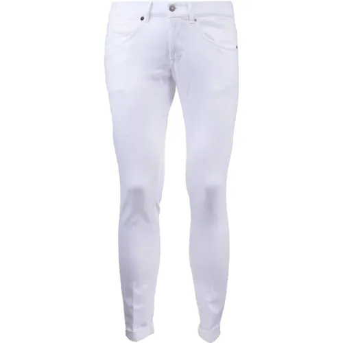 Skinny Fit Trousers , male, Sizes: W30, W32, W31 - Dondup - Modalova