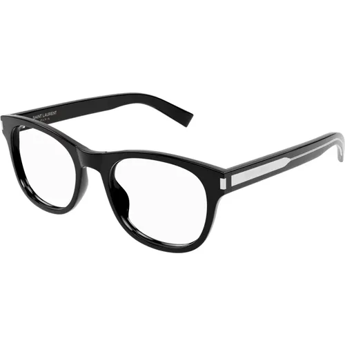 Modebrille SL 663 Schwarz , unisex, Größe: 55 MM - Saint Laurent - Modalova