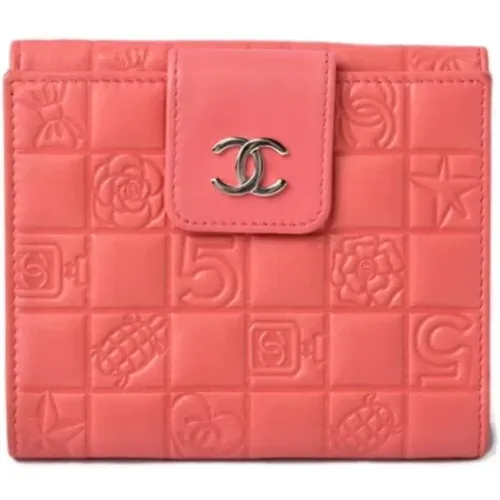 Pre-owned Leather Chanel Wallet , female, Sizes: ONE SIZE - Chanel Vintage - Modalova