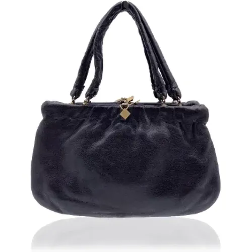 Pre-owned Leather handbags , female, Sizes: ONE SIZE - Fendi Vintage - Modalova