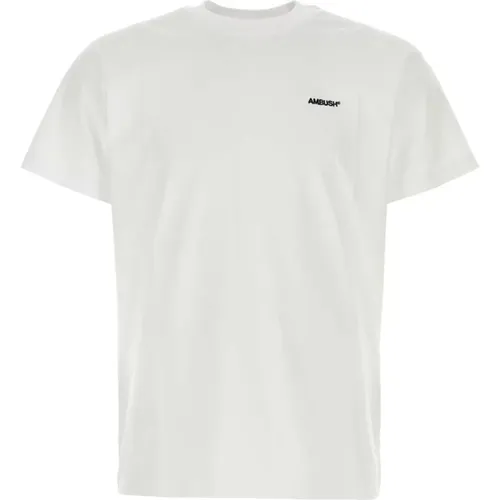 Weißes Baumwoll-T-Shirt-Set , Herren, Größe: M - Ambush - Modalova