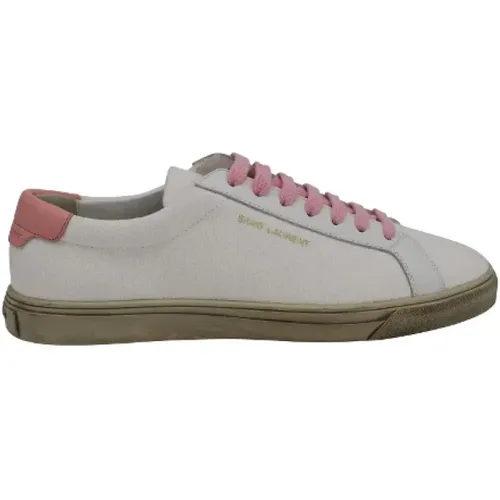 Pre-owned Cotton sneakers , female, Sizes: 6 UK - Yves Saint Laurent Vintage - Modalova