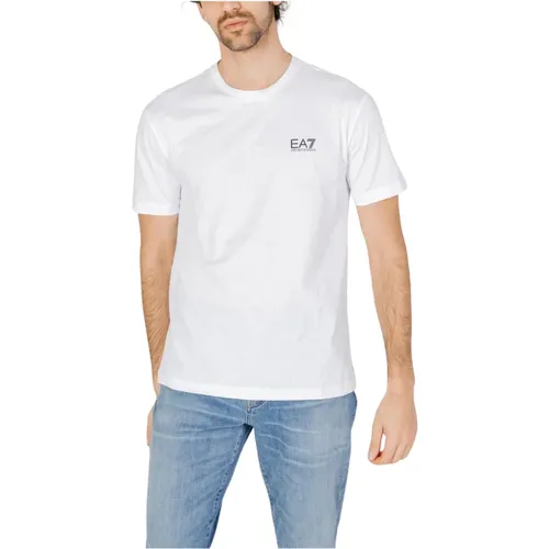 T-Shirts , Herren, Größe: L - Emporio Armani EA7 - Modalova