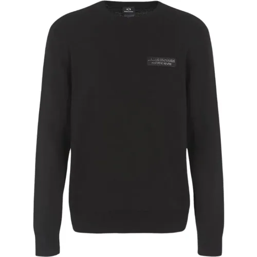 Classic Sweater , male, Sizes: XL, L - Armani Exchange - Modalova
