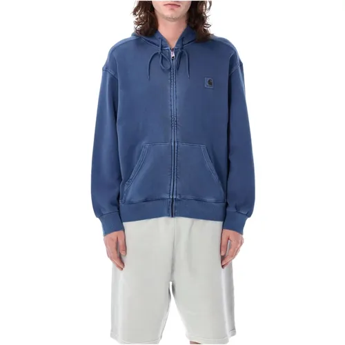 Hooded Nelson Jacket Knitwear , male, Sizes: L, XL - Carhartt WIP - Modalova