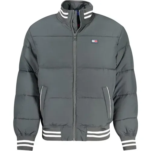 Polyamide Jacket with Contrast Details , male, Sizes: 2XL, XL, L - Tommy Hilfiger - Modalova