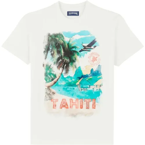 Tahiti T-Shirt aus Baumwolle für Herren - Vilebrequin - Modalova