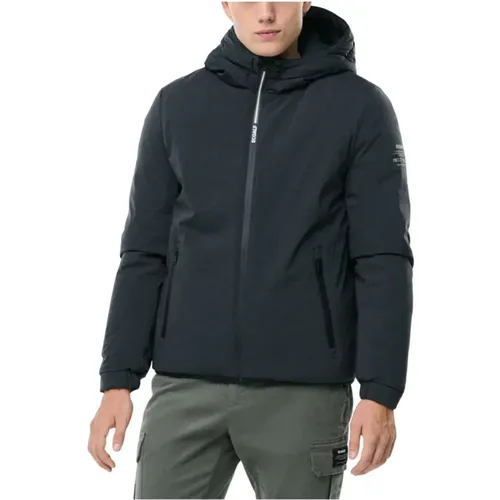 Schwarze Herren Steppjacke ECOALF - ECOALF - Modalova