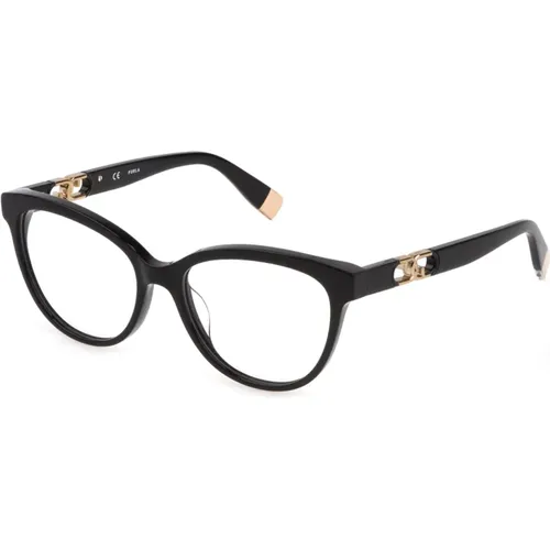 Vfu634 Brille , Damen, Größe: 53 MM - Furla - Modalova