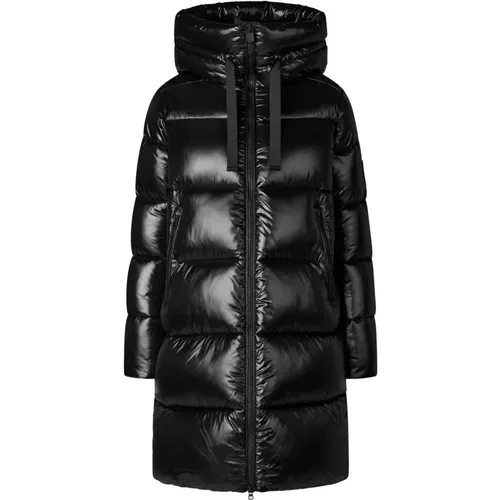 Schwarze Isabel Leichte Steppjacke , Damen, Größe: XS - Save The Duck - Modalova