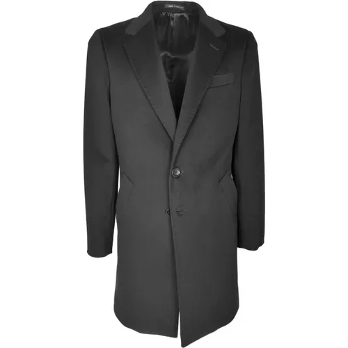 Wool Jacket with Two-Button Closure , male, Sizes: M, L, S - Made in Italia - Modalova