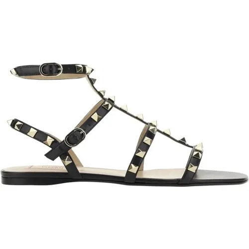 Leather Sandals Ss22 , female, Sizes: 3 UK, 4 1/2 UK, 2 UK - Valentino Garavani - Modalova