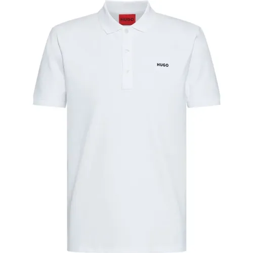 Herren Polo Shirt mit Kontrastlogo , Herren, Größe: XL - Hugo Boss - Modalova