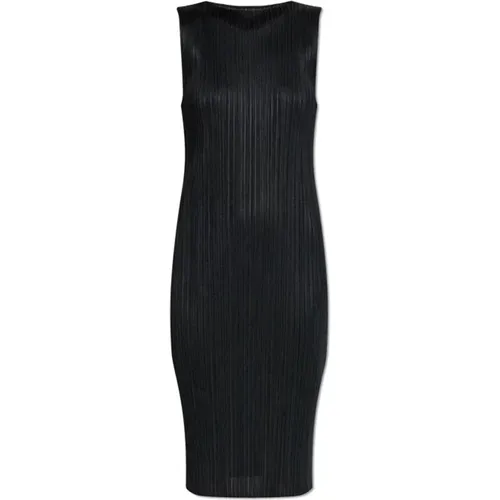 Pleated Sleeveless Dress , female, Sizes: 2XL, L - Issey Miyake - Modalova