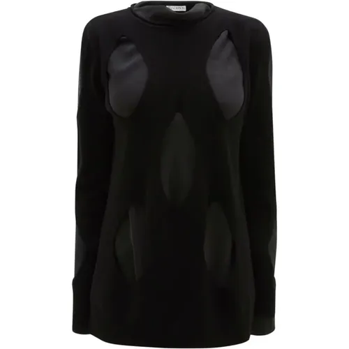 Crewneck Diamond CUT , female, Sizes: 2XS - JW Anderson - Modalova