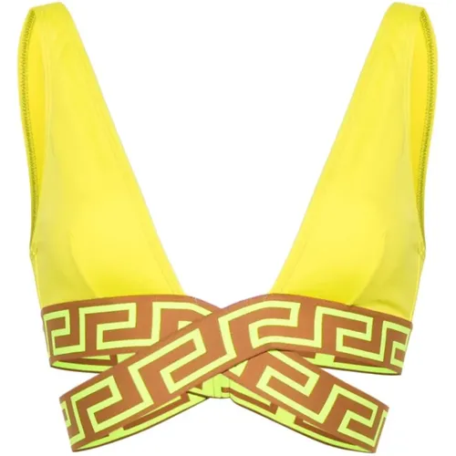 Sea Double Greca Bikini , female, Sizes: S - Versace - Modalova