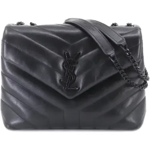 Pre-owned Leder schultertasche - Yves Saint Laurent Vintage - Modalova