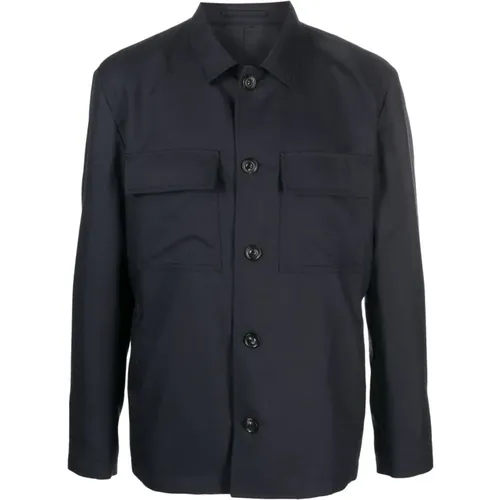 Luxurious Wool Silk Cashmere Jacket , male, Sizes: XL - Lardini - Modalova