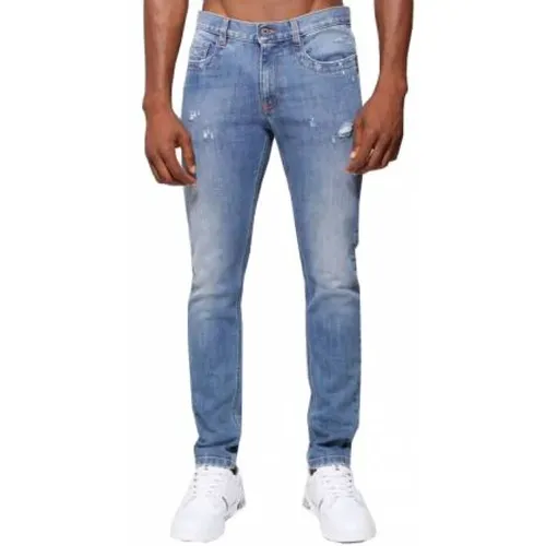 Skinny Jeans , male, Sizes: W34, W30 - Bikkembergs - Modalova