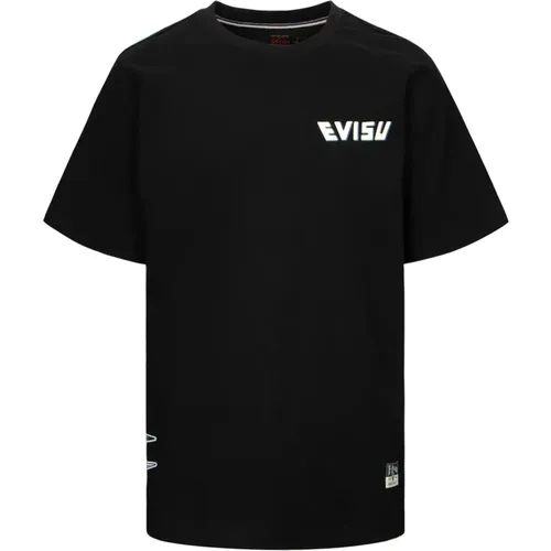 T-Shirts , Herren, Größe: XL - Evisu - Modalova