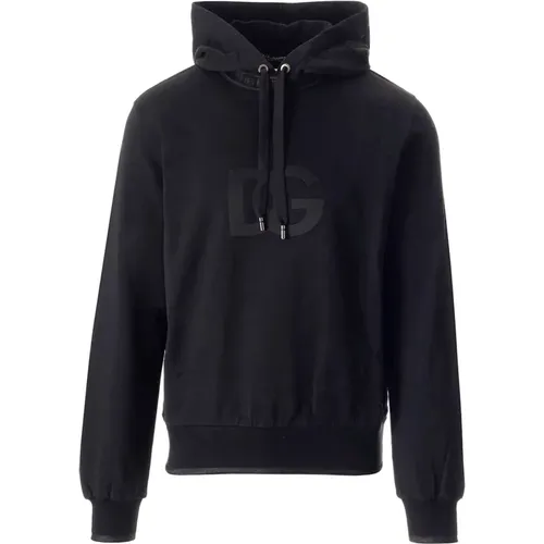 Hooded Sweatshirt , male, Sizes: L, M - Dolce & Gabbana - Modalova