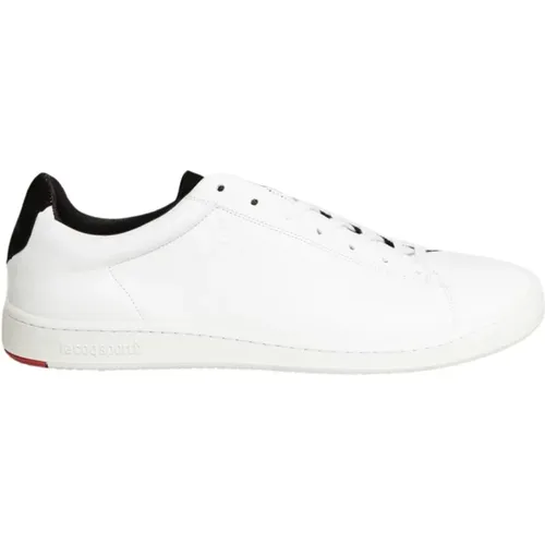 Schwarze Leder Low Top Sneaker - Le Coq Sportif - Modalova