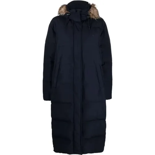 Lng crly ct insulated coat , female, Sizes: M, L, S, XS, XL, 2XL - Ralph Lauren - Modalova