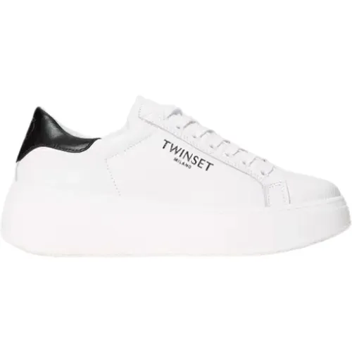 Plateau-Sneakers aus Leder Twinset - Twinset - Modalova