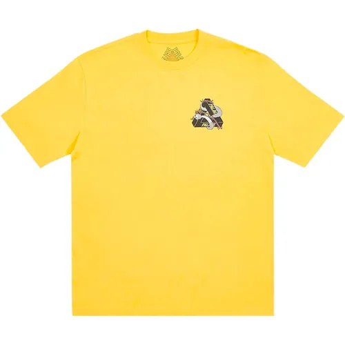 Limitierte Auflage Frisches T-Shirt Gelb , Herren, Größe: M - Palace - Modalova