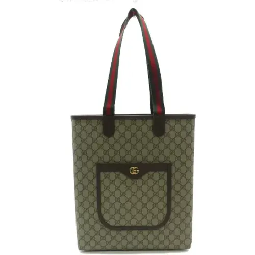 Pre-owned Canvas handbags , female, Sizes: ONE SIZE - Gucci Vintage - Modalova