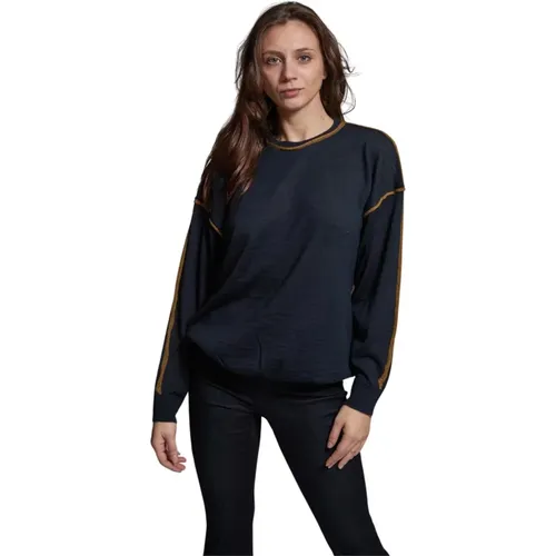 Maxi Sweater , female, Sizes: L - Manila Grace - Modalova