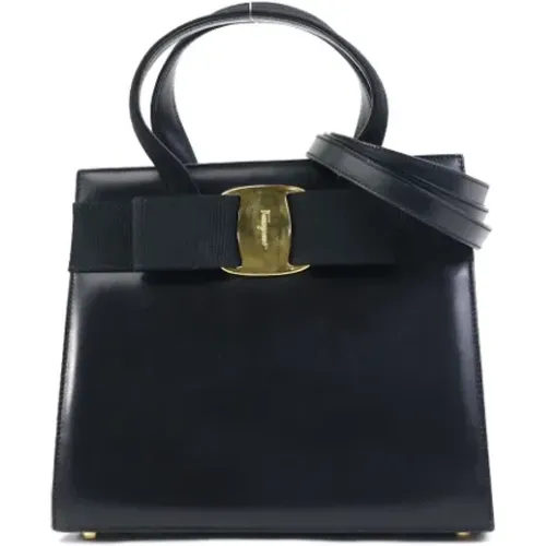 Pre-owned Leather handbags , female, Sizes: ONE SIZE - Salvatore Ferragamo Pre-owned - Modalova