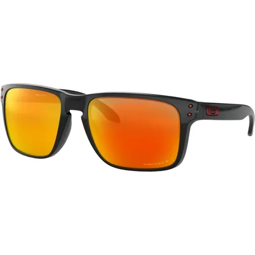 Holbrook Xl Ruby Polarisierte Sonnenbrille , Herren, Größe: 59 MM - Oakley - Modalova