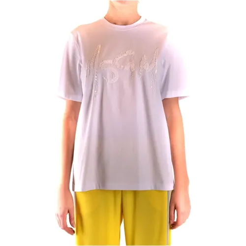 Short Sleeves T-shirt , female, Sizes: M - Msgm - Modalova