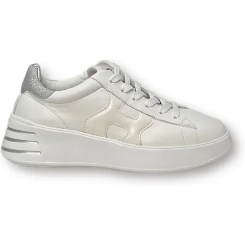 Stylische Sneakers Allacciato H Modell , Damen, Größe: 38 EU - Hogan - Modalova