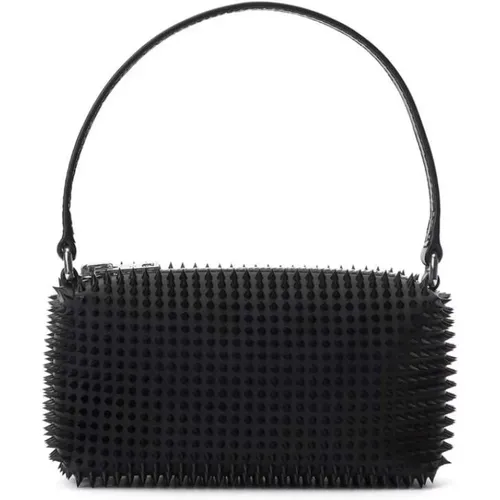 Nieten Lederhandtasche mit Logodruck - alexander wang - Modalova