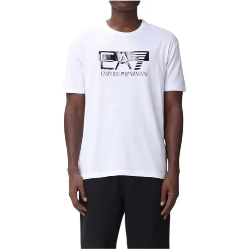 Crew Neck T-shirt , male, Sizes: XL - Emporio Armani EA7 - Modalova
