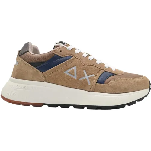 Daddy Volpe Sneakers - Beige Dark , male, Sizes: 12 UK, 8 UK, 6 UK, 11 UK, 10 UK, 9 UK, 7 UK - Sun68 - Modalova