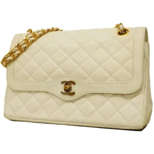 Pre-owned Leather chanel-bags , female, Sizes: ONE SIZE - Chanel Vintage - Modalova