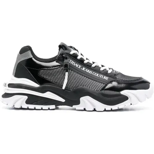 Trek New Trail Black White , male, Sizes: 7 UK - Versace Jeans Couture - Modalova