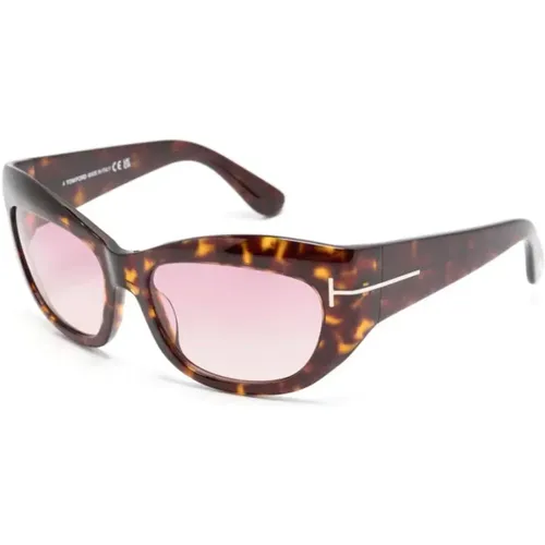 Ft1065 52T Sunglasses , female, Sizes: 55 MM - Tom Ford - Modalova